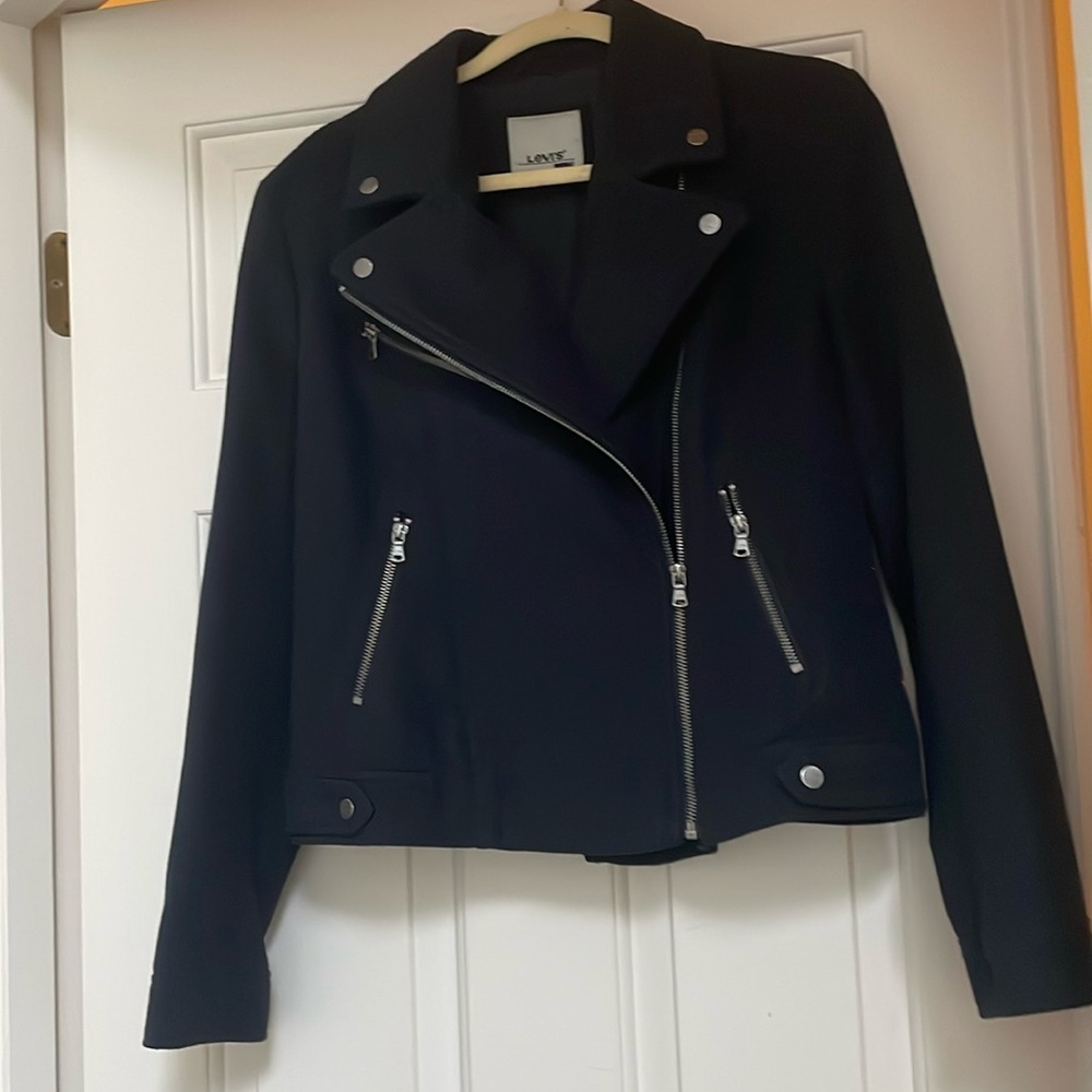 Levi’s Asymmetrical Wool Blend Moto Jacket M